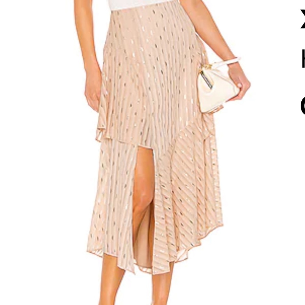 NWT- House of Harlow 1960 X REVOLVE Mota Skirt